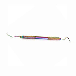 Herramienta Eléctrica de Limpieza Dental de Alta Calidad, Color Arcoíris, Doble Punta, Escalador Dental, Agarre Ergonómico, Instrumento Quirúrgico Derecho - Product Image 6