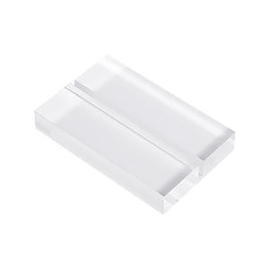 Porte-cartes de table personnalisé en acrylique <span class=keywords><strong>transparent</strong></span>, léger et portable, pour mariage, restaurant, bureau, événement, présentoir de cartes de nom - Product Image 4
