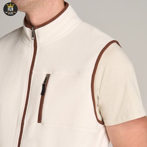 Chaleco polar de invierno para hombre, calentador de cuerpo ligero, suave y transpirable para aventuras al aire libre - Product Image 3