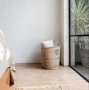 ตะกร้าเก็บของหญ้าทะเลทรงกลม,ตะกร้าเก็บของทำจากวัสดุธรรมชาติทำด้วยมือเป็นมิตรกับสิ่งแวดล้อมจากเวียดนาม - Product Image 5