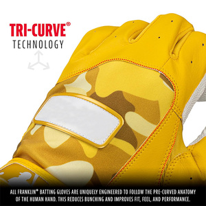 Meilleure vente d'usine de gros Gants de frappeur de baseball Gants de frappeur en cuir de chèvre Gants de frappeur de baseball respirants et confortables - Product Image 4