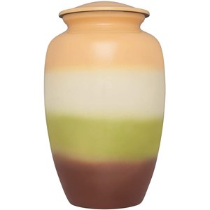 Urna de cremación hecha a mano para cenizas, urna de cremación con diseño impreso de Metal sólido, urnas funerarias de la mejor calidad, venta al por mayor, proveedor de urnas funerarias - Product Image 3