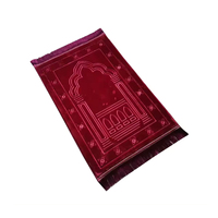 Tapis de prière islamique musulman de mode en gros 2025, tapis de prière de mosquée de qualité supérieure, tapis de prière coupés Yasrab