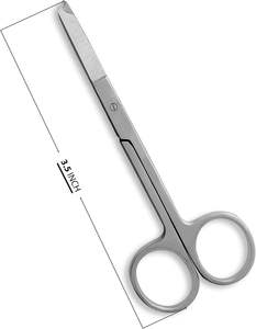 Instrumentos quirúrgicos de primeros auxilios manuales avanzados: tijeras Iris con hoja recta de acero inoxidable - Product Image 1