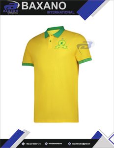Mamelodi Sundowns Jersey Style Football Fan <b>Shirt</b> Premium <b>Polyester</b> V-neck Full Sleeve Lightweight Breathable Custom Team Name - Product Image 4