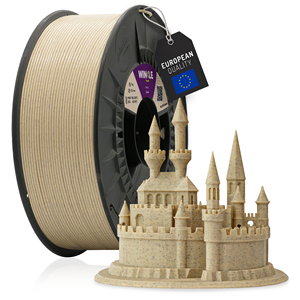 ไส้พิมพ์ 3 มิติ WINKLE Sand PLA HD แบบมีผิวสัมผัส ขนาด 1.75 มม. น้ำหนัก 1 กก. คุณภาพมาตรฐานยุโรป ES ย่อยสลายได้ พิมพ์ง่าย ความแม่นยำสูง 190-230 องศา - Product Image 1