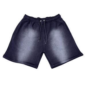 Shorts de Hombre al por Mayor con Lavado Ácido, 100% Algodón, Ligeros, de Color Sólido, Diseño Urbano, Secado Rápido, Transpirables, Servicio OEM - Product Image 3