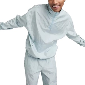 Pullover Custom 100% Cotton <b>Plain</b> <b>Tracksuit</b> Men Oversized Hoodies Set <b>tracksuit</b> for man 100% cotton MADE BY HAIDII SPORTS 2026 - Product Image 2