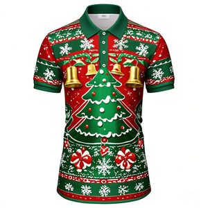 Camisa de Golf de Poliéster Sólido Antiarrugas de Diseño de Fabricación con Bolsillo, Manga Corta, Tejido Jersey, Estilo Casual para Hombre - Product Image 1