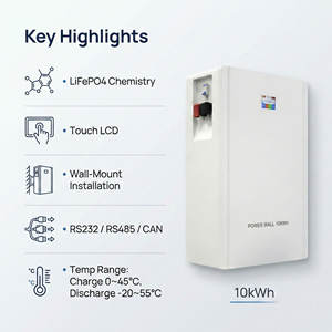 Home Energy 48V 51.2V 202Ah 200Ah 10KWh Lithium Energy Storage <b>System</b> Lifepo4 <b>Solar</b> Powerwall Battery 10Kwh Home Energy Storage - Product Image 2
