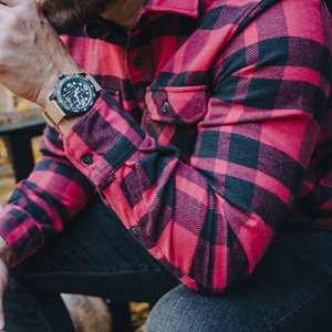 เสื้อเชิ้ตผ้าสักหลาดสำหรับผู้ชายน้ำหนักเบาเสื้อเชิ้ตผ้าสักหลาดสำหรับผู้ชายดีไซน์สวยสมบูรณ์แบบ - Product Image 6