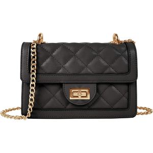 Bolso bandolera de piel sintética auténtica para mujer, diseño minimalista, bolso de moda para uso diario - Product Image 4