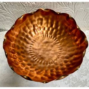 Cuenco de cobre para servir comida de Ramadán de diseño elegante, cuenco de cobre de forma personalizada de la mejor calidad para accesorios de cocina - Product Image 6