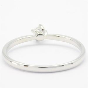 Anillo de Boda Clásico de Diamantes Solitarios Chapado en Oro Sólido para Mujer, Regalo de Aniversario o Compromiso - Product Image 5