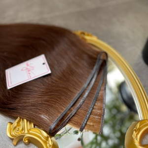 ผมต่อจากคนผมมนุษย์บริสุทธิ์จากเวียดนามผ้าเรียบเนียนเงางาม - Product Image 3