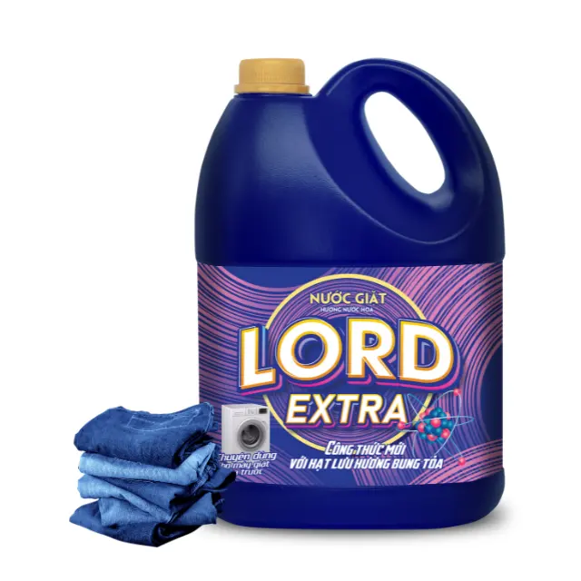 Laundry Detergent Lord Extra Detergent Liquid 3.5kgx4 Vilaco Brand For Household High Quality Made In Vietnam Manufacturer