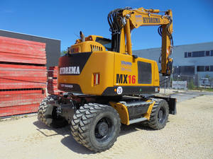 Excavatrice sur chenilles mobile Hydrema MX 16 avec moteur Laidong, vérin hydraulique Eaton, puissance de creusement élevée - Product Image 6