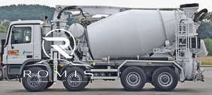 Camion malaxeur à béton Mercedes-Benz Actros 8x4 Diesel Blanc Système entièrement hydraulique Haute efficacité Faible entretien 11946 cm - Product Image 2
