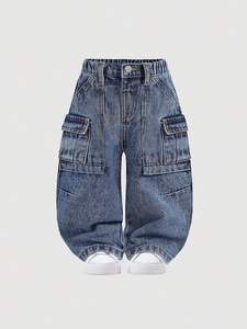 Jeans déchirés et déchirés pour hommes, Streetwear, poches boutonnées en coton denim, style surfeur australien, vente en gros - Product Image 5