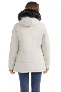 Chaqueta acolchada gruesa personalizada para mujer, abrigos recortados al aire libre de invierno, venta al por mayor - Product Image 2