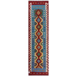 Tapis de couloir Maimana Afghanistan Kilim 289 x 79 cm - Product Image 1
