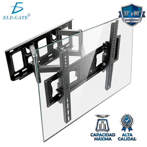 Supporto da Parete con Braccio Articolato per TV da 32 a 80 Pollici, Rotazione e Inclinazione a 180°, Staffa TV in Acciaio - Product Image 1