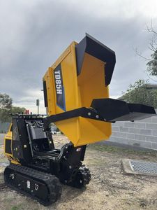 EUROTRAC 1750MM Diesel Mini <b>Tracked</b> <b>Dumper</b> HI-TIP New Condition Farm Construction Industries with Rear Camera - Product Image 1