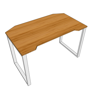 โต๊ะเกมมิ่ง GBamboo รุ่น GB38002 ขนาด 70x120 ซม. ขาโต๊ะทรงสี่เหลี่ยม - Product Image 3