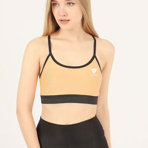 Top Manufacturer Casual Wear Adjustable Thin Straps Spandex Polyester Made <b>Bra</b> Quick Dry Light GSM <b>Sports</b> <b>Bras</b> <b>Ladies</b> - Product Image 1