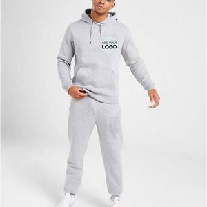 Conjunto de chándal para hombre, conjunto de 2 piezas, chándal de algodón, sudaderas con capucha y pantalón de chándal, conjunto de bolsillos, trajes de jogging de lana, chándal Atlético - Product Image 4