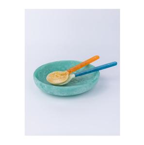 Cuillère à salade en résine personnalisée pour mariage, couverts de style indien, qualité supérieure moderne, fabriqué en Inde - Product Image 6