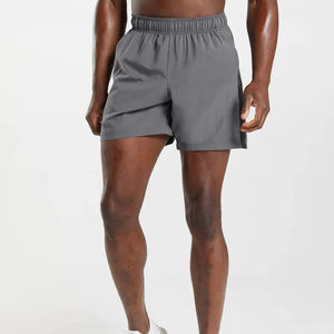 Short d'entraînement léger et personnalisé pour hommes, taille moyenne, respirant, séchage rapide, couleur personnalisée, tailles plus acceptant les shorts pour hommes OEM - Product Image 1