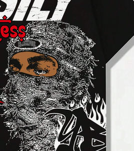 T-shirts à impression numérique DTG DTF personnalisés pour hommes graphiques personnalisés vêtements de rue décontractés en coton à manches courtes vêtements de mode - Product Image 4