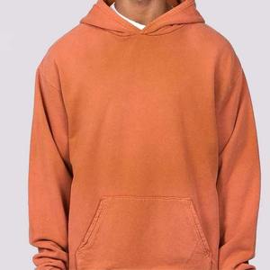 Sweat à capuche uni unisexe personnalisé avec poche kangourou Design solide pour l'hiver et les tenues décontractées Technique teinte - Product Image 1