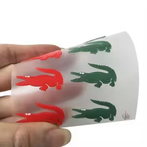 Cao Cấp Mềm Cảm Ứng Silicone Truyền Nhiệt Logo Dễ Dàng Áp Dụng Sắt Trên Cao Su Cho Có Thể Giặt Linh Hoạt Và Bền Ép Nhiệt - Product Image 2