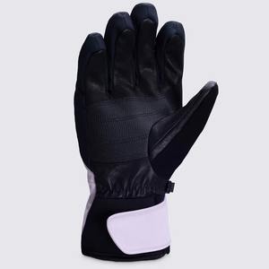 Nuevo diseño de moda invierno Cálido impermeable cuero de vaca Unisex esquí Snowboard mitones guantes hombres con precio razonable - Product Image 2