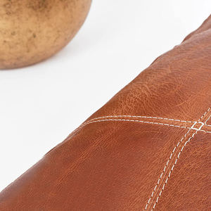 New Design Solid Color Pillow <b>Cushion</b> <b>Cover</b> With All Size Available / Handmade Genuine Leather <b>Cushion</b> <b>Covers</b> for Sale - Product Image 4