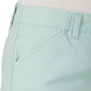 High Quality Comfortable Breathable Women's <b>Jeans</b> Shorts Pakistan Made <b>with</b> Color Contrast <b>Elastic</b> <b>Waist</b> Casual Style - Product Image 6