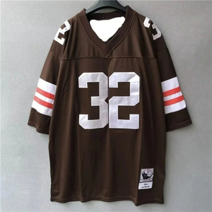 Maillot de football américain brodé sur mesure 2025 vente en gros chemise en maille d'entraînement d'équipe vierge uniforme NFL - Product Image 3