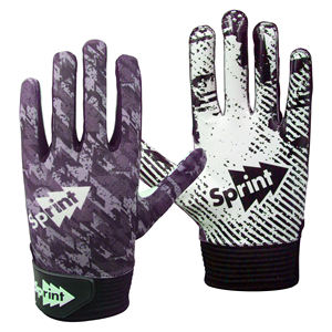 Gants de football américain Palm confortables de conception personnalisée en gros pour les joueurs - Product Image 1