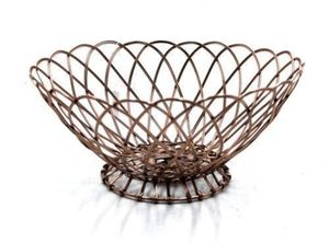 Odern-frutero redondo de aluminio con acabado esmaltado, cuenco para fruta para mesa de comedor y cocina, a precio barato - Product Image 5