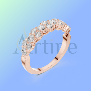 Bijoux Sparkmuse Bague infini personnalisée 10K pour l'amour Bijoux de fiançailles - Product Image 1