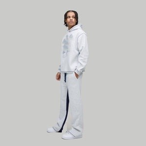 Sudadera con Capucha y Cremallera Gruesa OEM, Pantalones Deportivos Anchos, Ropa Casual, Logotipo Personalizado, Chándal Unisex Extra Grande, Ropa Deportiva Transpirable - Product Image 4