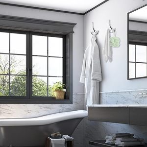 ตะขอแขวนเสื้อติดผนังสามแฉกสำหรับงานหนักพร้อมตะขออเนกประสงค์แบบสกรู36ตัวสำหรับเสื้อผ้าขนาดใหญ่ - Product Image 3