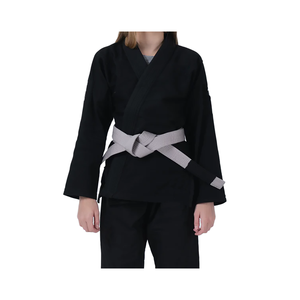 Kimono de Jiu Jitsu BJJ Gi 100% coton, tissage perlé, teinture unie, 240 g/m², unisexe adulte - Product Image 1