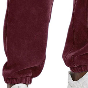 Pantalon de survêtement délavé à l'acide de qualité supérieure vêtements de sport tissu en coton collection d'hiver pantalons de survêtement détendus et confortables pour hommes - Product Image 5