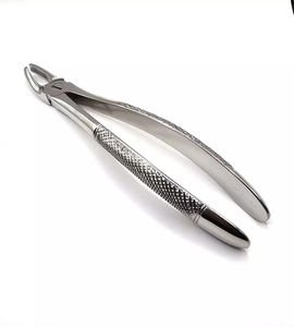 Forceps d'extraction dentaire manuel, modèle anglais, pour les premiers molaires supérieurs et inférieurs, réutilisable, poignée ergonomique, 30 positions de mâchoire par SurgiRight - Product Image 1