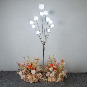 Centro de mesa de árbol frutal metálico de 4 pies/5 pies para ceremonias románticas, decoraciones de pasillo y recepción, decoración de boda iluminada con LED - Product Image 6