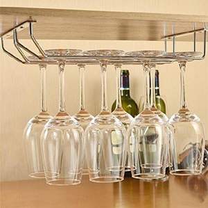 Casier à vin de table H.M.A Handicrafts pour porte-bouteille en métal de bar de cuisine moderne pour la décoration intérieure - Product Image 5