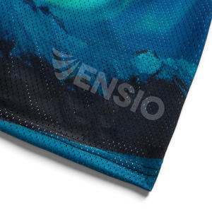 Manufacturer Custom 5 Inch Men Plain High Quality Blank Streetwear 100% Polyester breathable <b>Mesh</b> <b>Short</b> Pants With POCKETS - Product Image 4